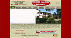 Desktop Screenshot of castelnaudary-immobilier.com
